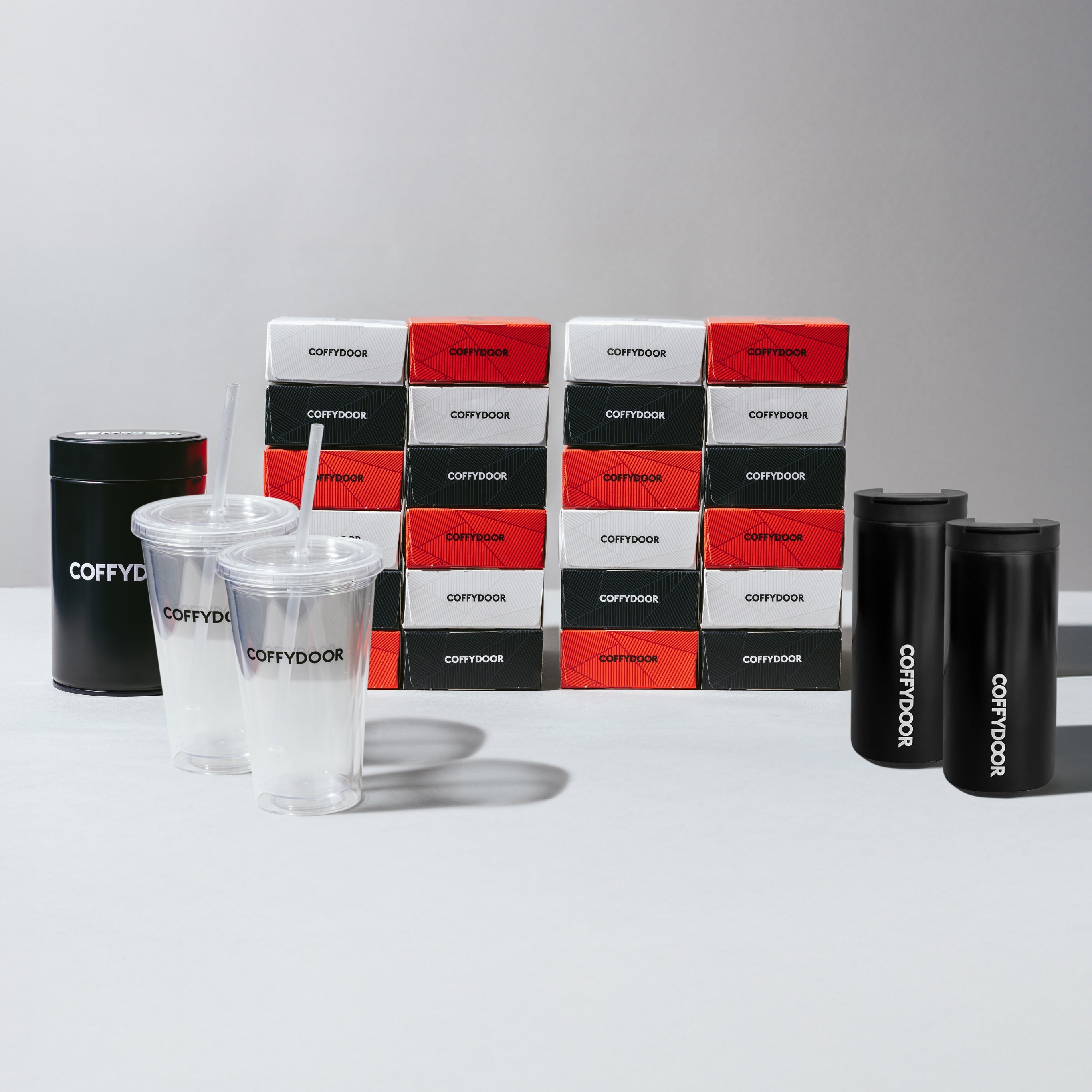 Julkampanj :250 Nespresso®-kompatibla kapslar + 2x Gratis Termosmuggar + 2x Take-away muggar + Kapselhållare