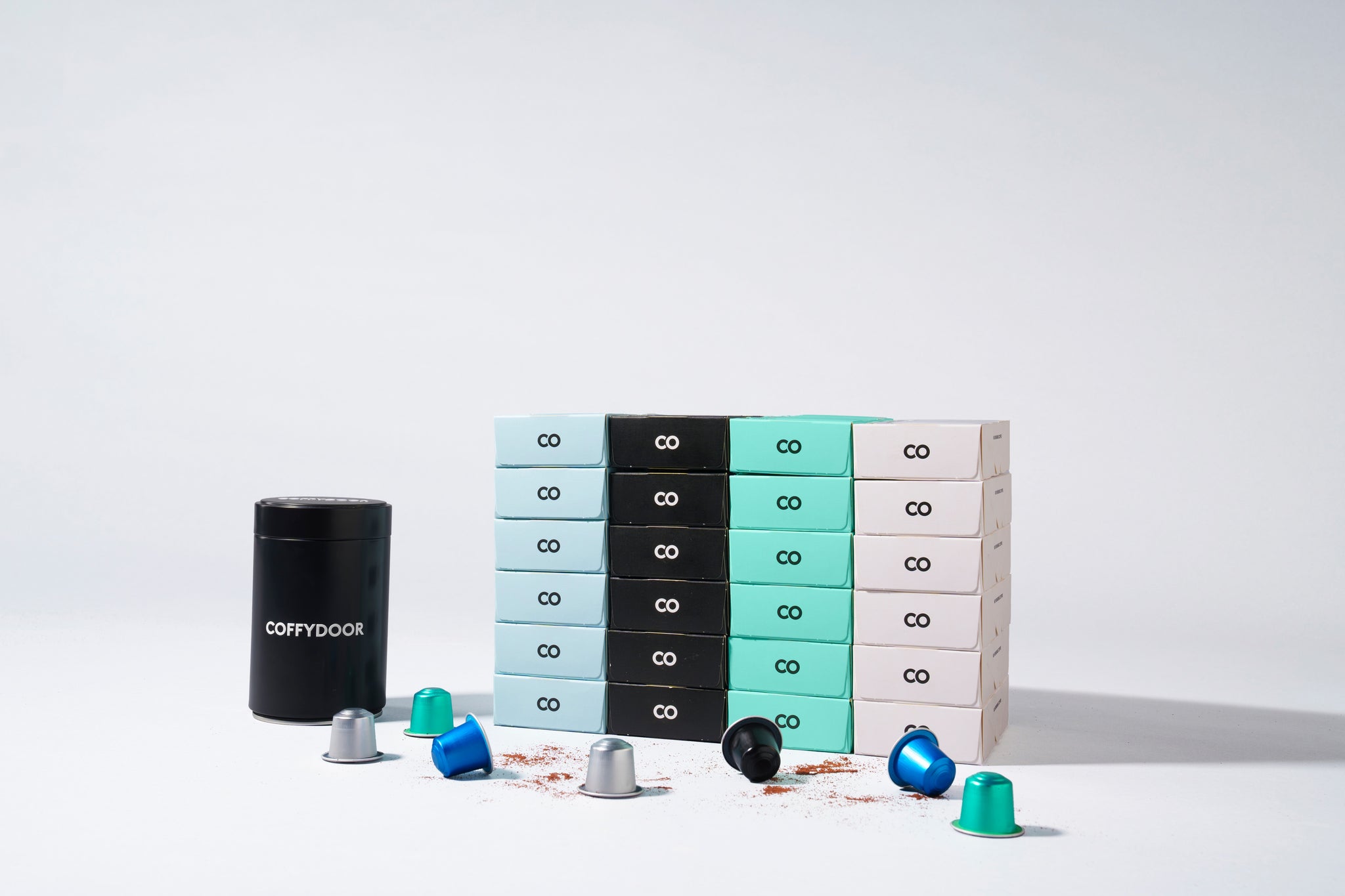 250 Nespresso®-kompatibla kapslar + Gratis Coffybox